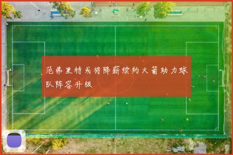 范弗里特或将降薪续约火箭助力球队阵容升级